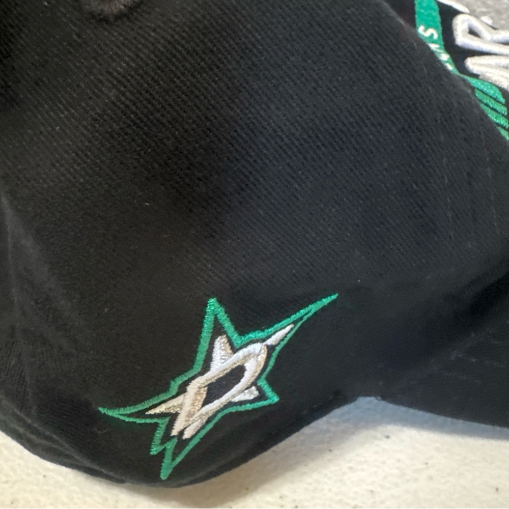 Dallas Stars Fanatics Branded Authentic Pro Rink Adjustable Hat Black Green New - Picture 11 of 16